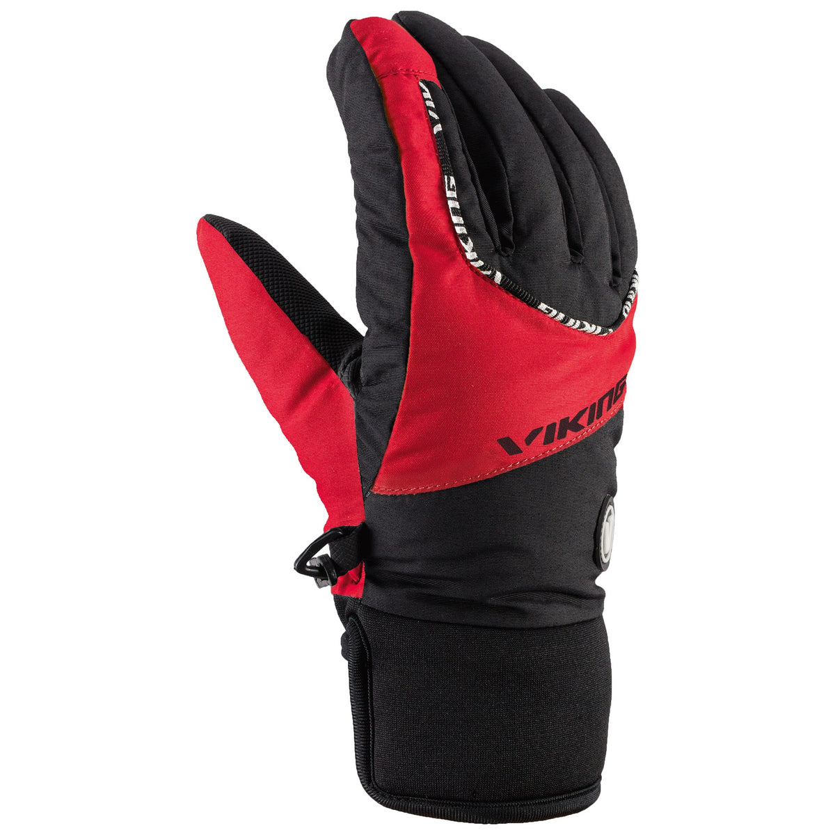 dětské rukavice Viking Fin Ski Kids black red