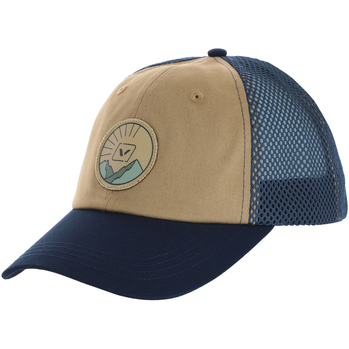 kšiltovka Viking Evenes brown/navy