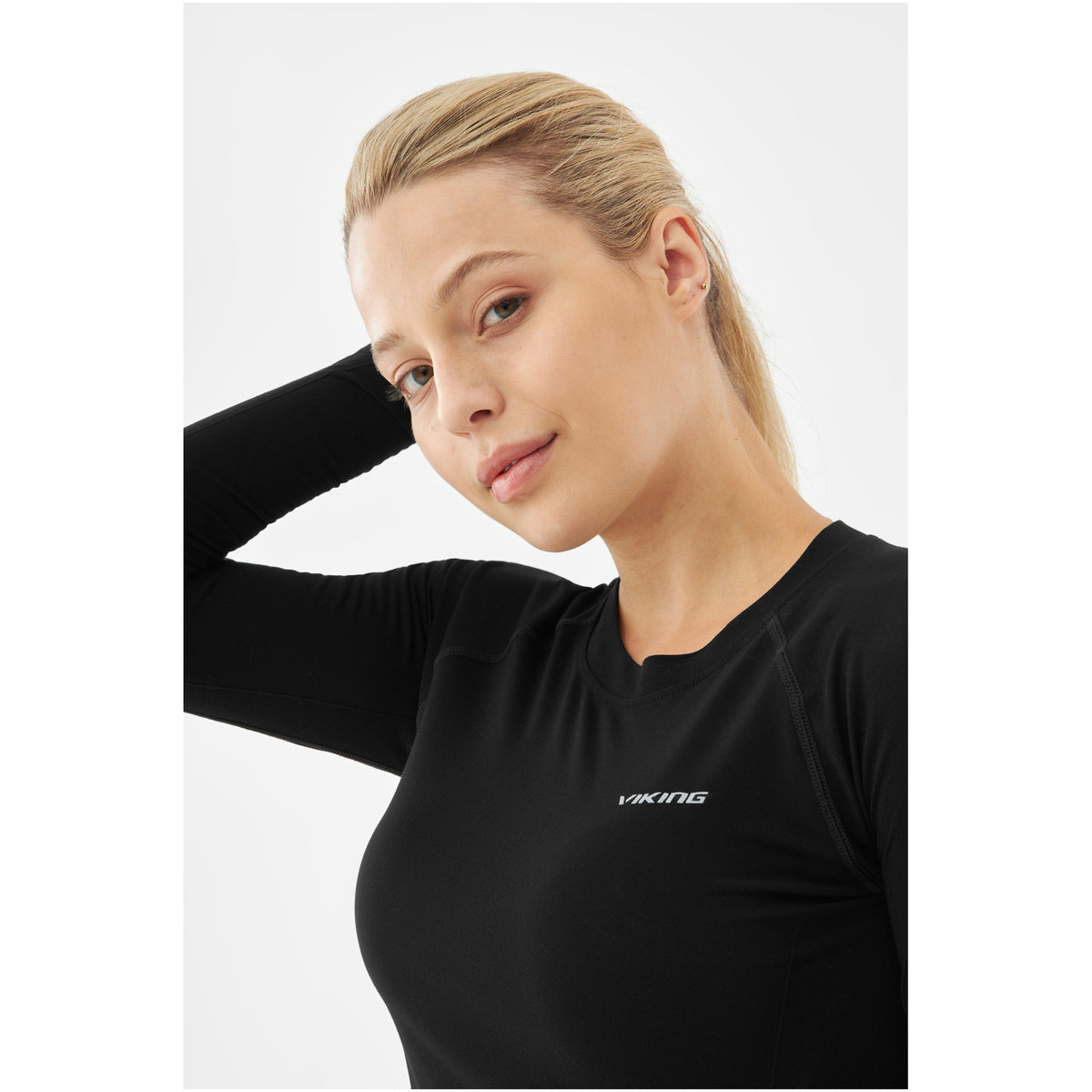dámské termoprádlo Viking Lockness Lady set Bamboo black