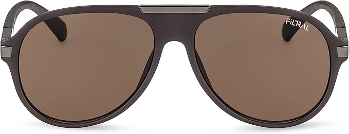 sluneční brýle Filtral 3096023 Green Line dark brown matt