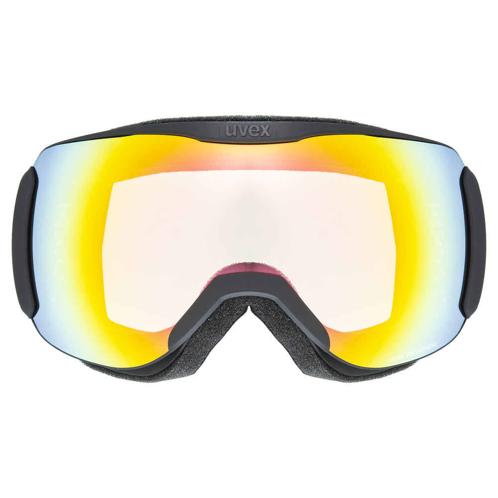 lyžiarske okuliare uvex downhill 2100 V black matt dl/rainbow-clear S1-3