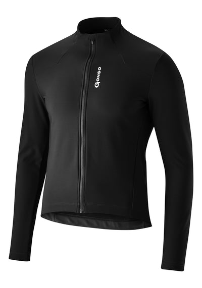 pánský zimní cyklistický dres Gonso Sitivo Trikot Therm M black