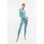 dámské termoprádlo Viking Gaja Turtle Neck Bamboo turquoise