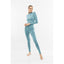 dámské termoprádlo Viking Gaja Turtle Neck Bamboo turquoise