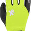 zimní cyklistické rukavice KinetiXx Laurin GORE-TEX WINDSTOPPER® neon yellow