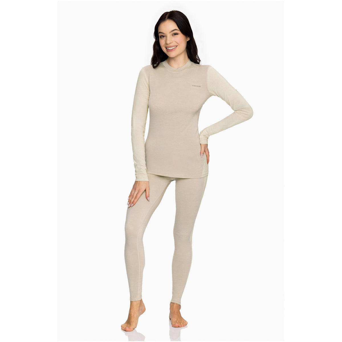 dámské termoprádlo Viking Novena Lady Set beige