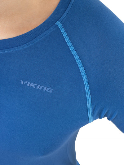 pánské funkční tričko Viking Lockness Bamboo SS Man blue
