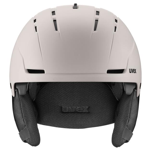 lyžařská přilba uvex stance warm grey-black matt