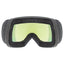lyžařské brýle uvex downhill 2100 CV race black mat green S2