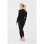 dámské termoprádlo Viking Lockness Lady set Bamboo black