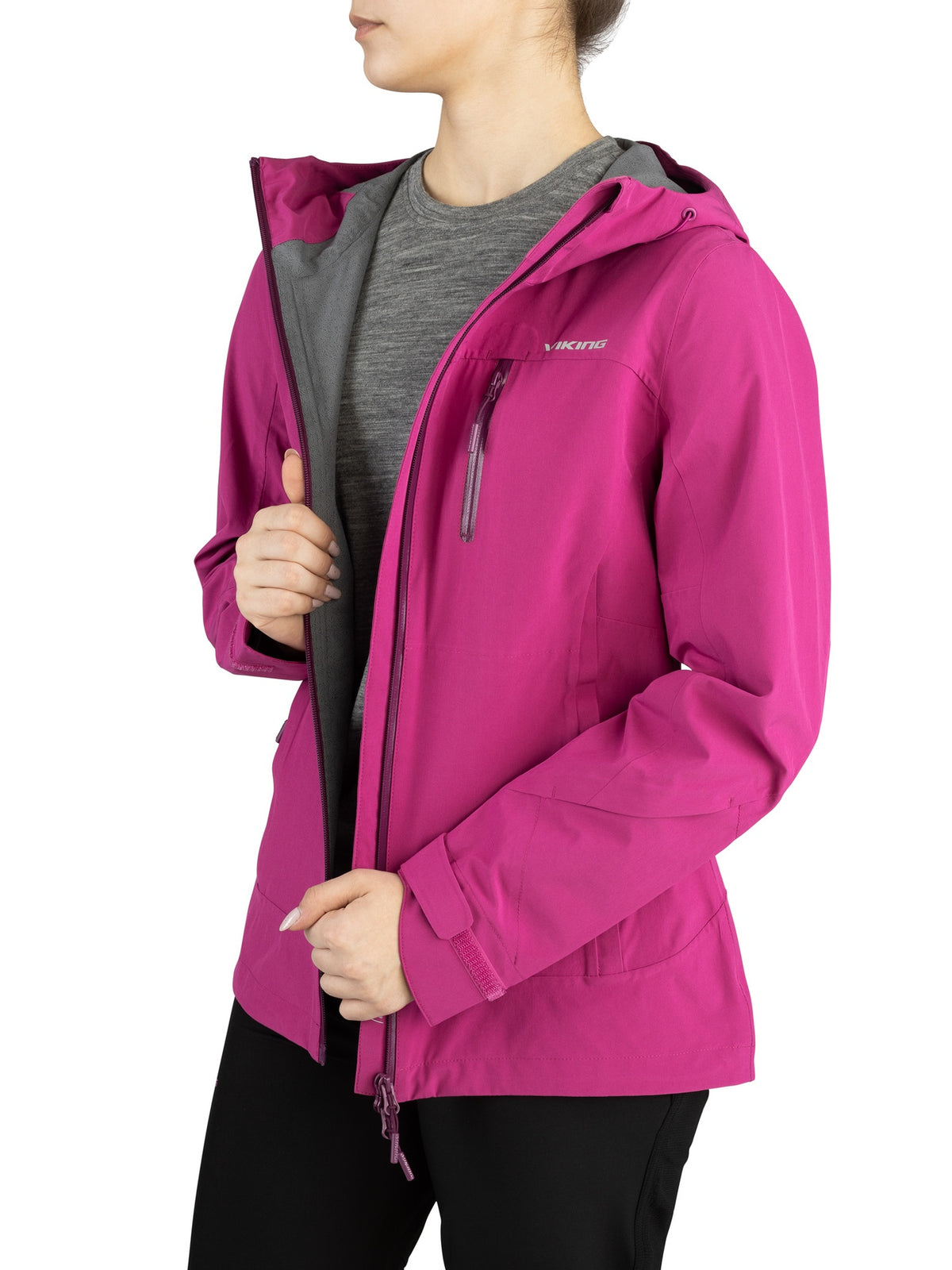dámská bunda Viking Trek Pro 2.0 Lady Jacket magenta purple
