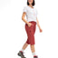 dámské Capri kalhoty Maier Sports Lulaka Capri Loop red orcher