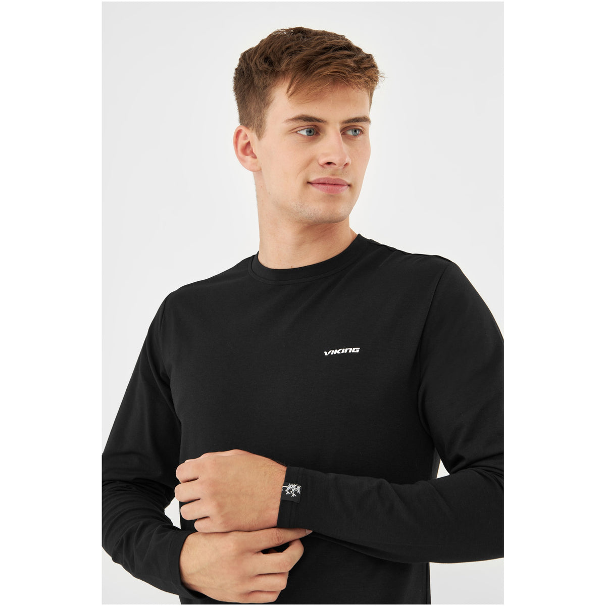 pánské tričko Viking Escalante Man Longsleeve black