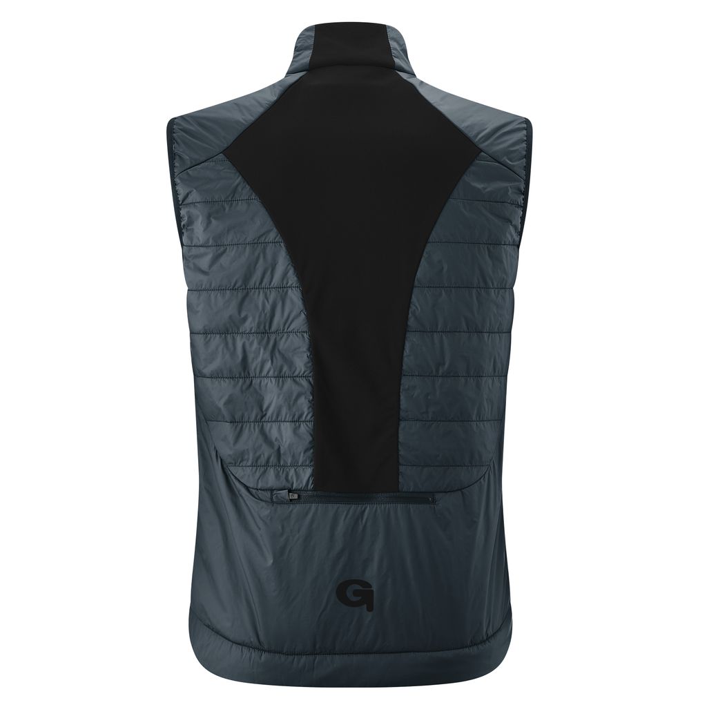 pánská cyklistická vesta Gonso Trail Vest Primaloft M šedá