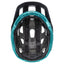 cyklistická přilba uvex react black-teal matt