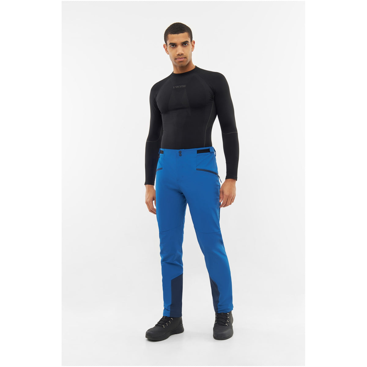 pánské kalhoty Viking Expander Warm Man blue