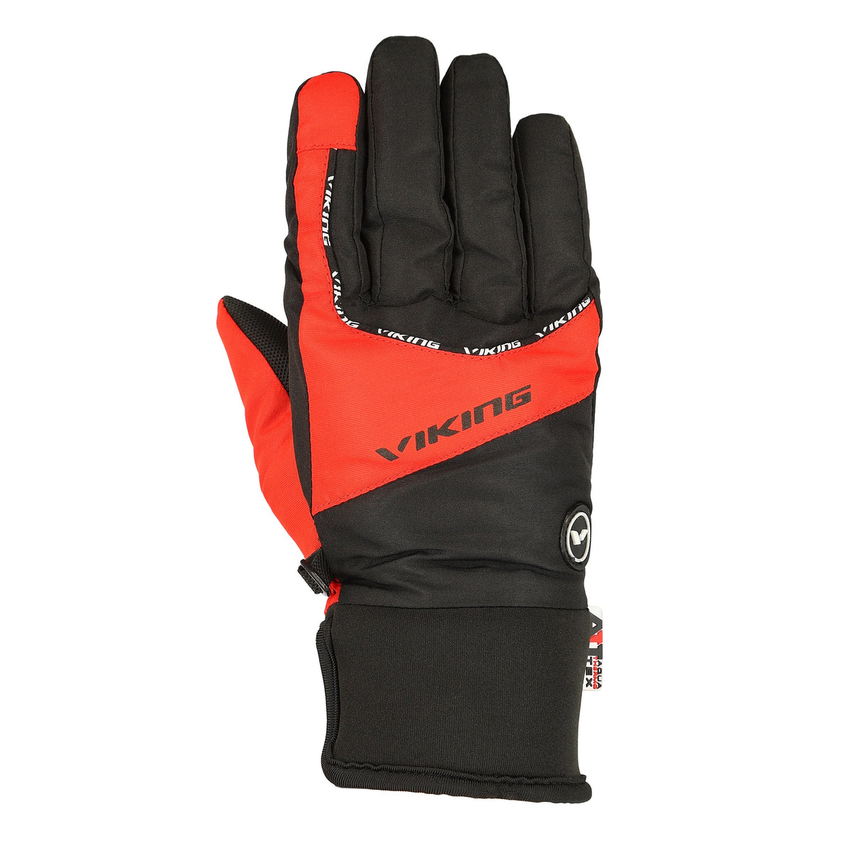 dětské rukavice Viking Fin Ski Kids black red