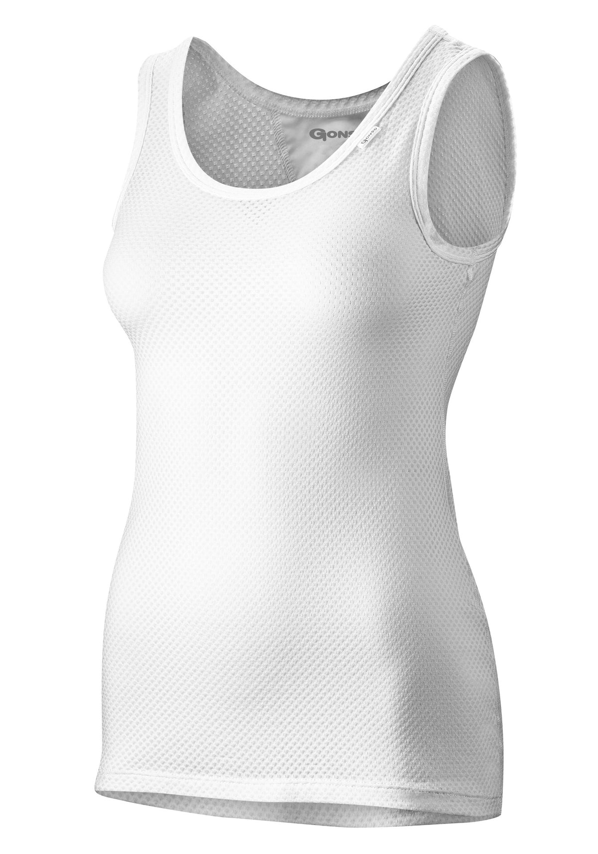 dámské cyklistické tílko Gonso Base Shirt Sleeveless W white