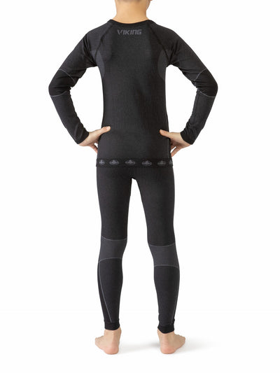 dětské termoprádlo Viking Riko black