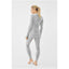 dámské termoprádlo Viking  Lava Primaloft Lady set Light grey