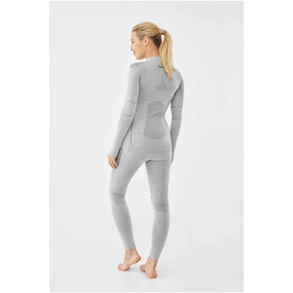dámské termoprádlo Viking  Lava Primaloft Lady set Light grey