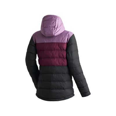 dámská bunda Maier Sports Lomnica W black/berry paint/cherry wine