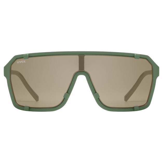 sluneční brýle uvex esntl epic moss green matt/mirror gold