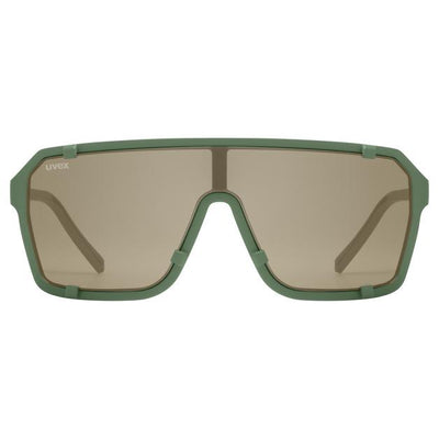 sluneční brýle uvex esntl epic moss green matt/mirror gold