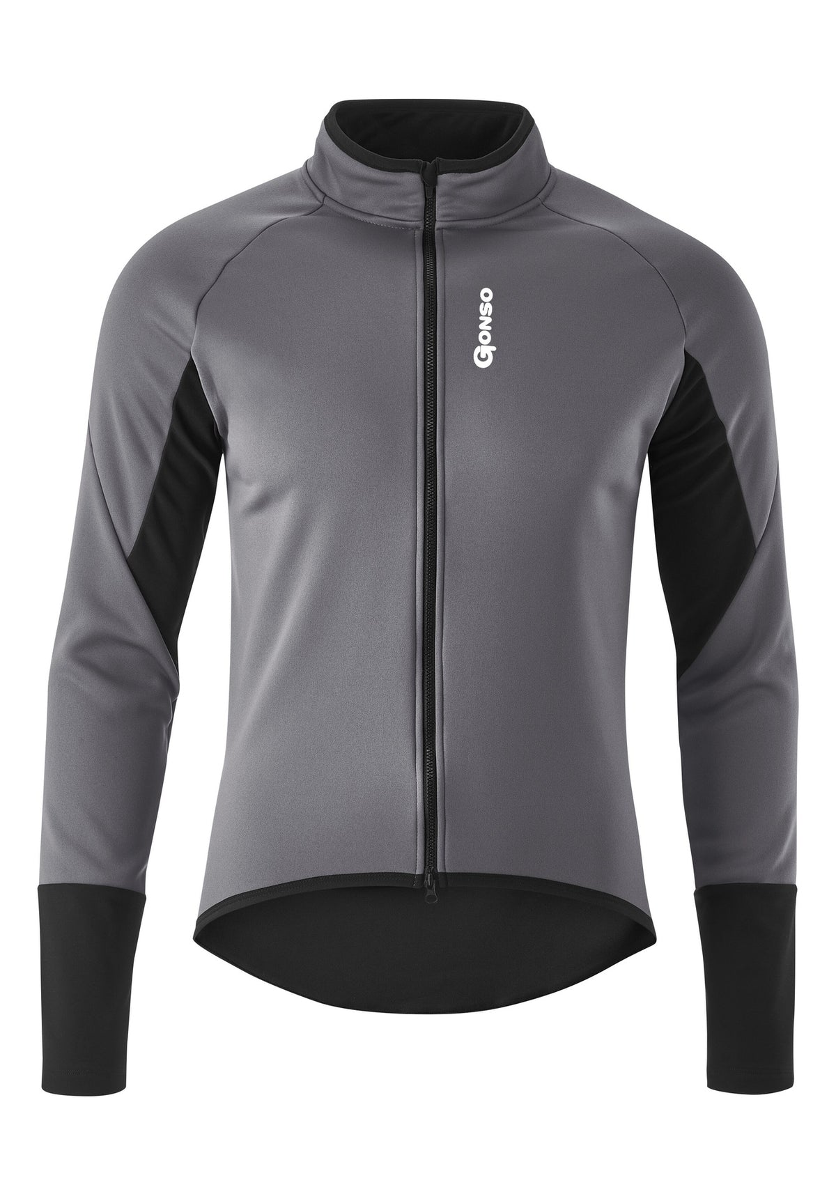 pánská cyklistická bunda Gonso Road Jacket Softshell M mercury grey