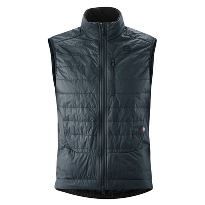 pánská cyklistická vesta Gonso Trail Vest Primaloft M šedá