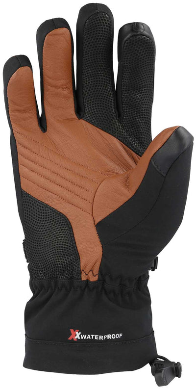 rukavice KinetiXx Bob GORE-TEX PRIMALOFT® black/brown