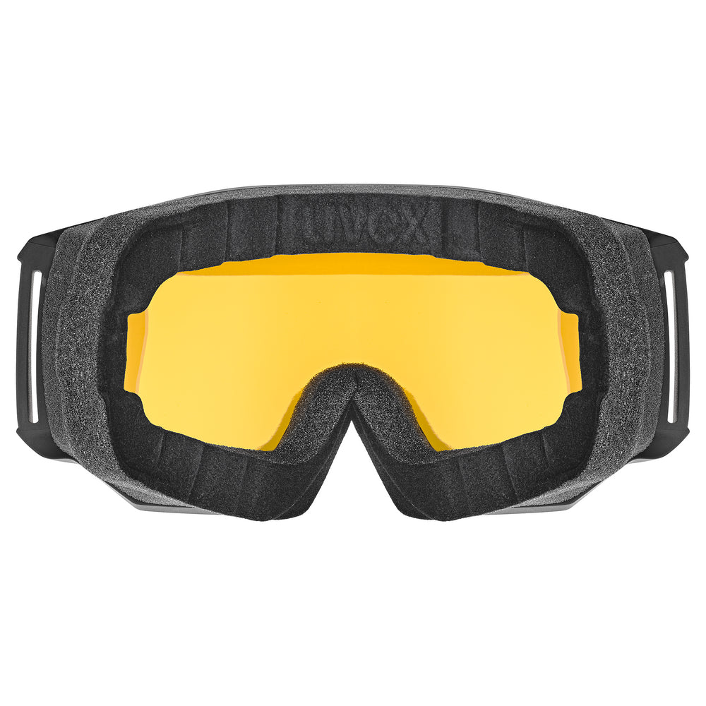 lyžařské brýle uvex athletic CV black matt/opal-yellow