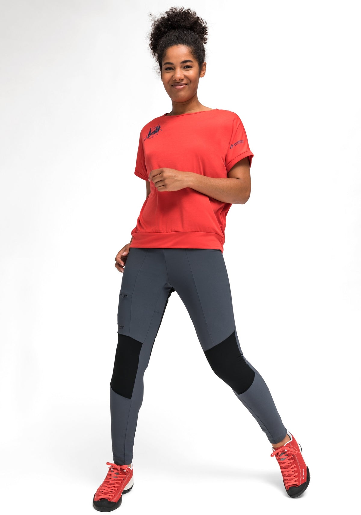 dámské kalhoty Maier Sports Dacit W modrá