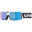 lyžařské brýle uvex mtn tour white matt/mirror blue s3/0