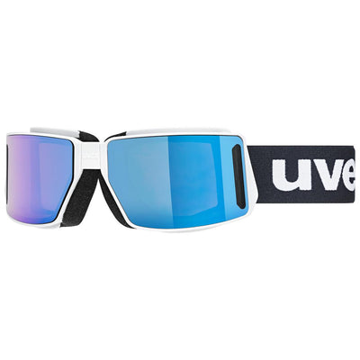 lyžařské brýle uvex mtn tour white matt/mirror blue s3/0