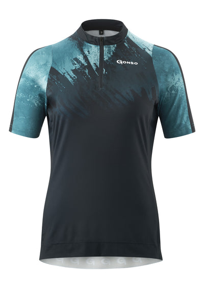 dámský cyklistický dres Gonso LESIMA outerspace/atlantic deep