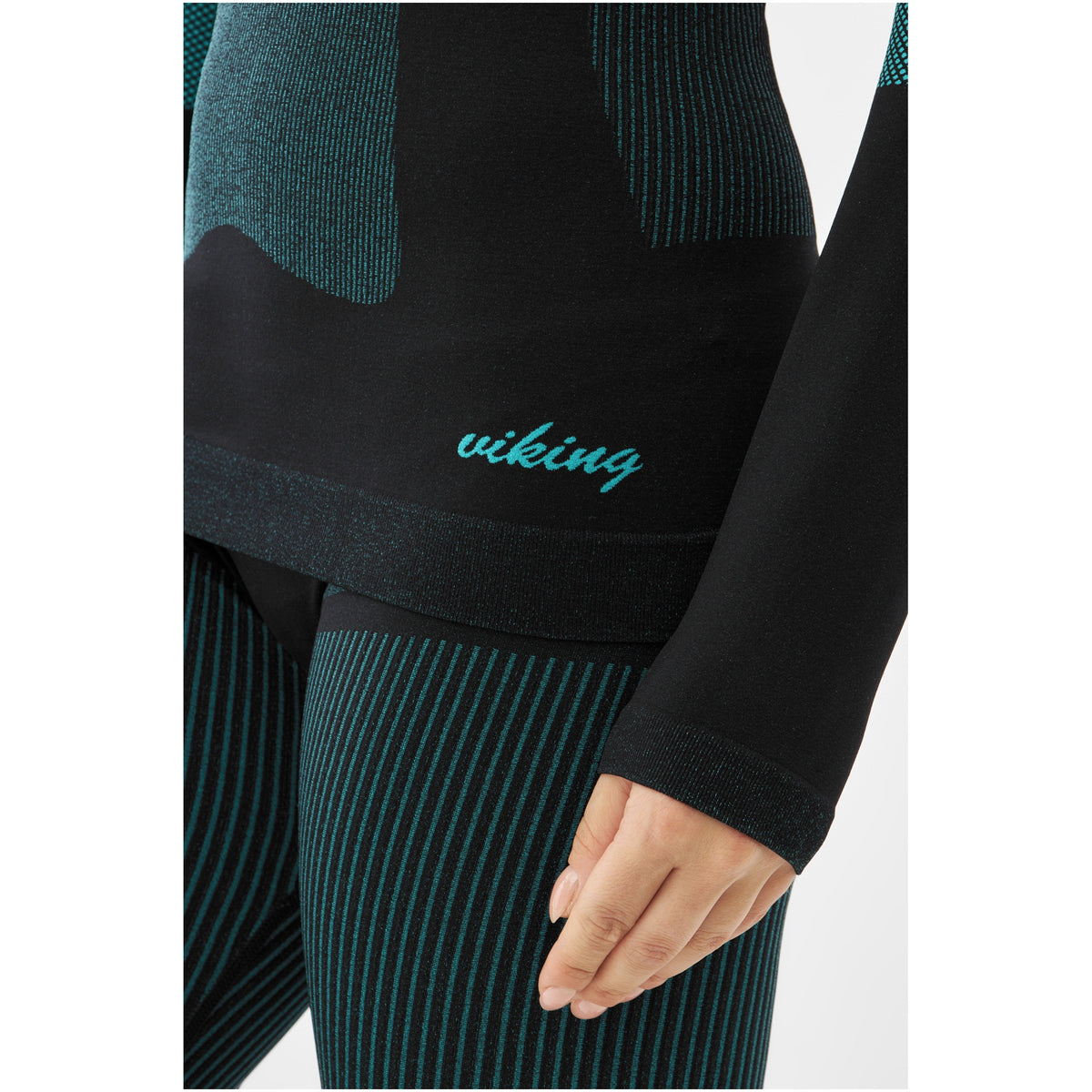 dámské termoprádlo Viking Ilsa black turquoise