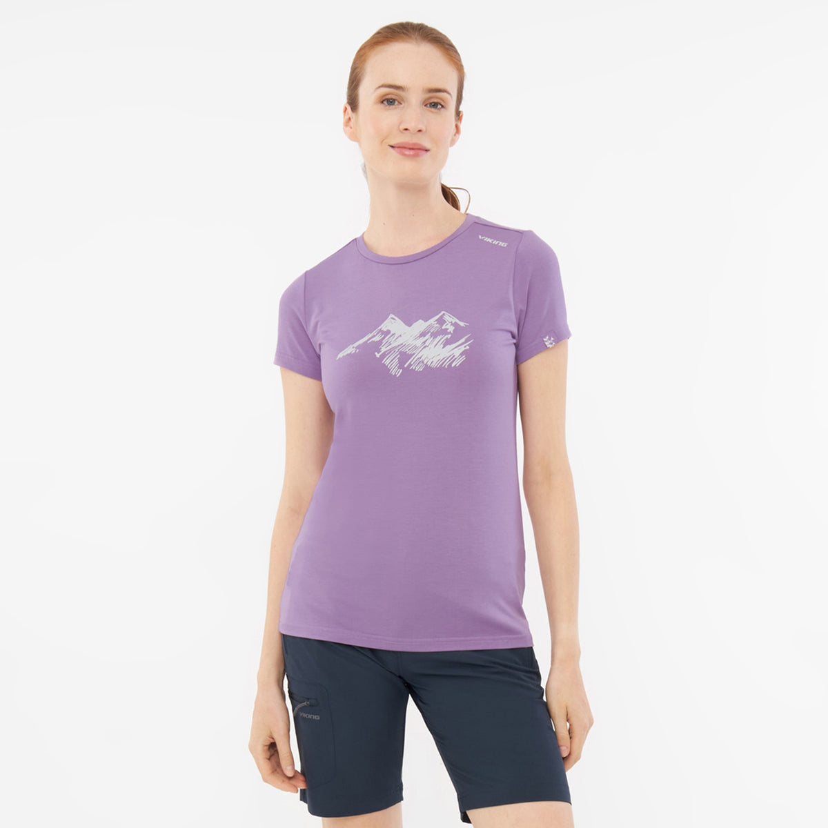 dámské tričko Viking Lenta Bamboo Light purple