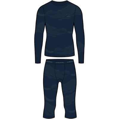 pánské termoprádlo Viking Gasher Man 3/4 Set navy