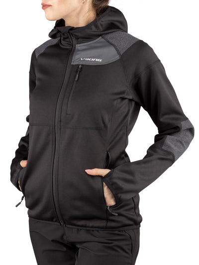 dámska mikina Viking YOSEMITE Lady full black