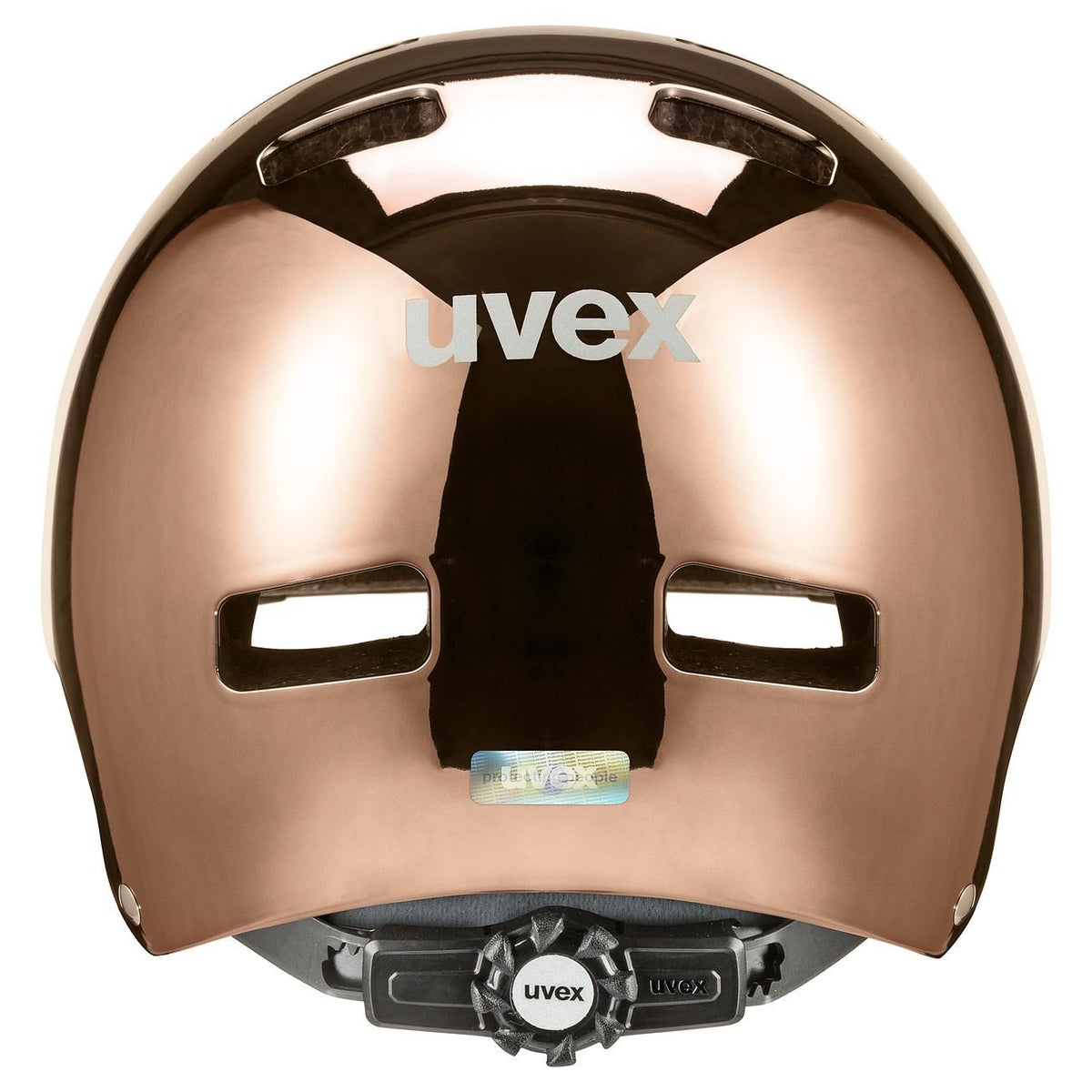 cycling helmet uvex hlmt 5 bike pro rosé chrome