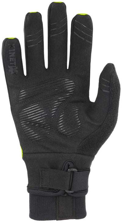 zimní cyklistické rukavice KinetiXx Laurin GORE-TEX WINDSTOPPER® neon yellow