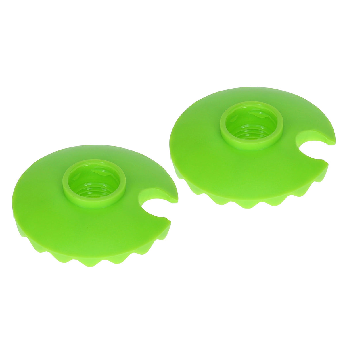 turistické hole Viking KIVI black/lime