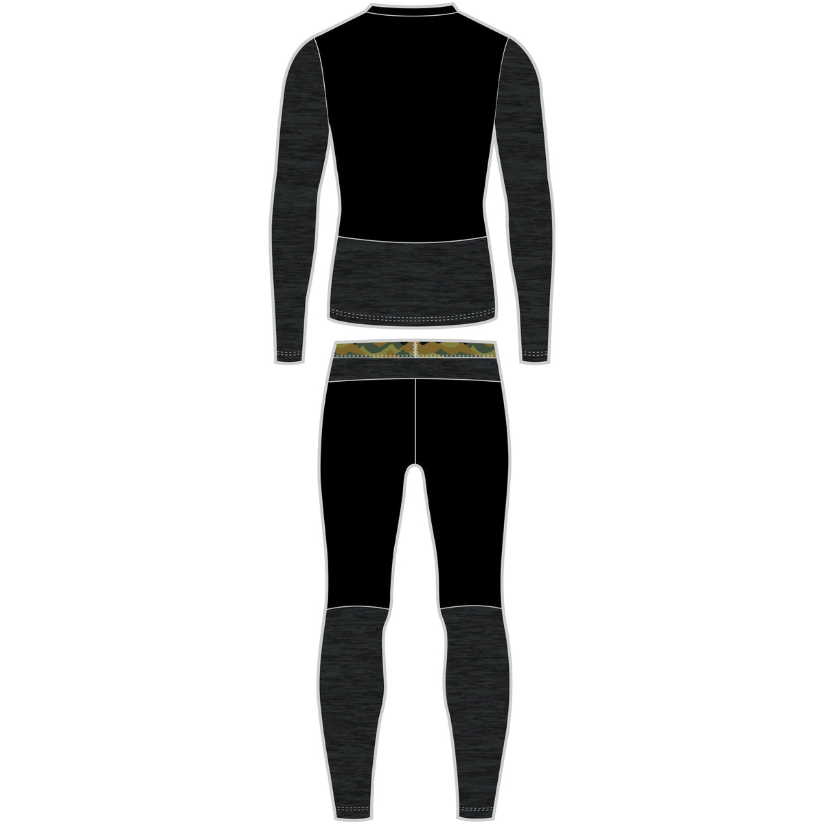 pánské termoprádlo Viking Novena Man Set black