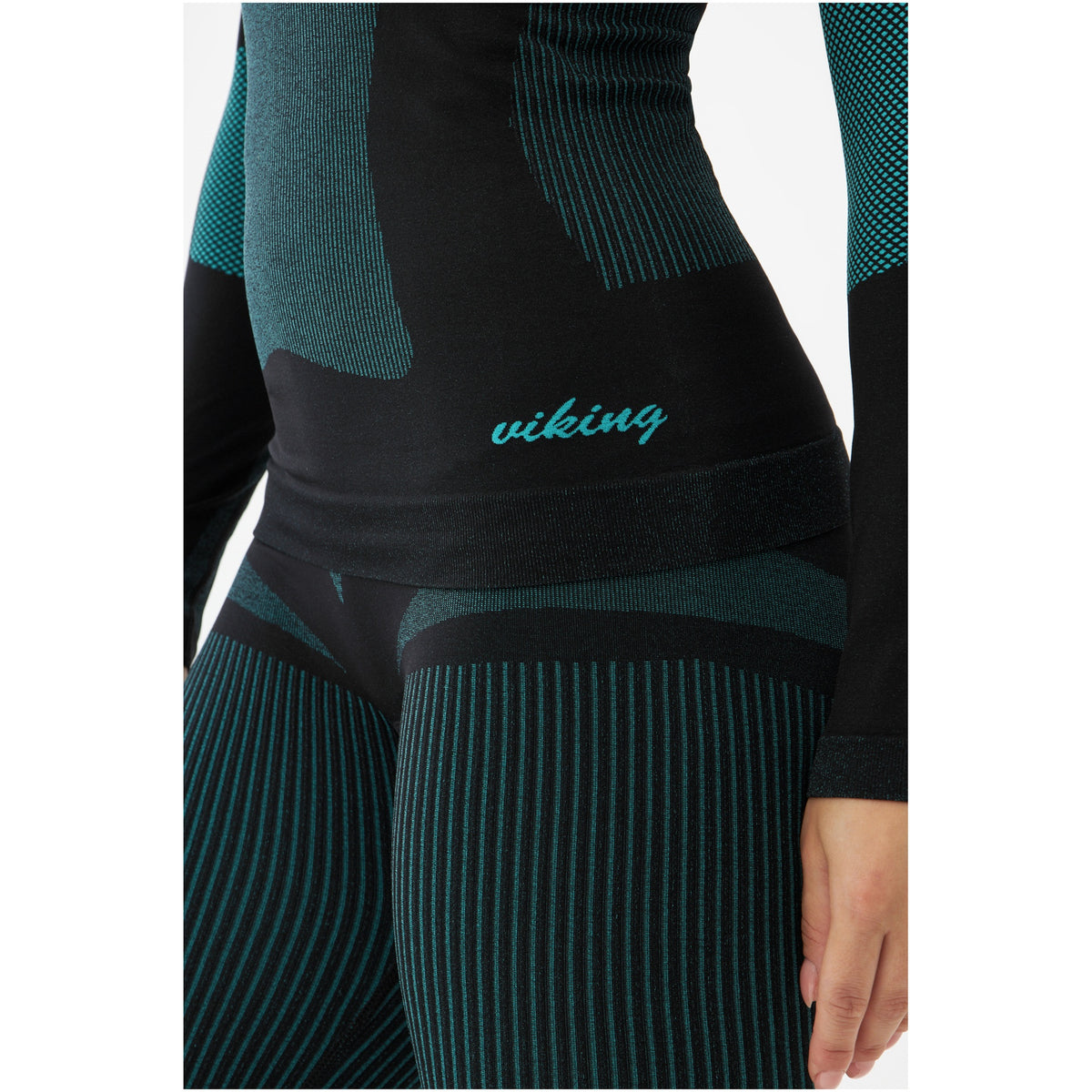 dámské termoprádlo Viking Ilsa black turquoise