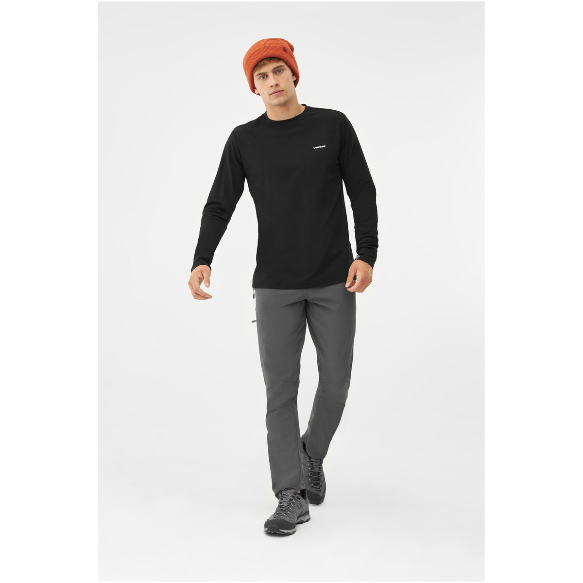 pánské tričko Viking Escalante Man Longsleeve black