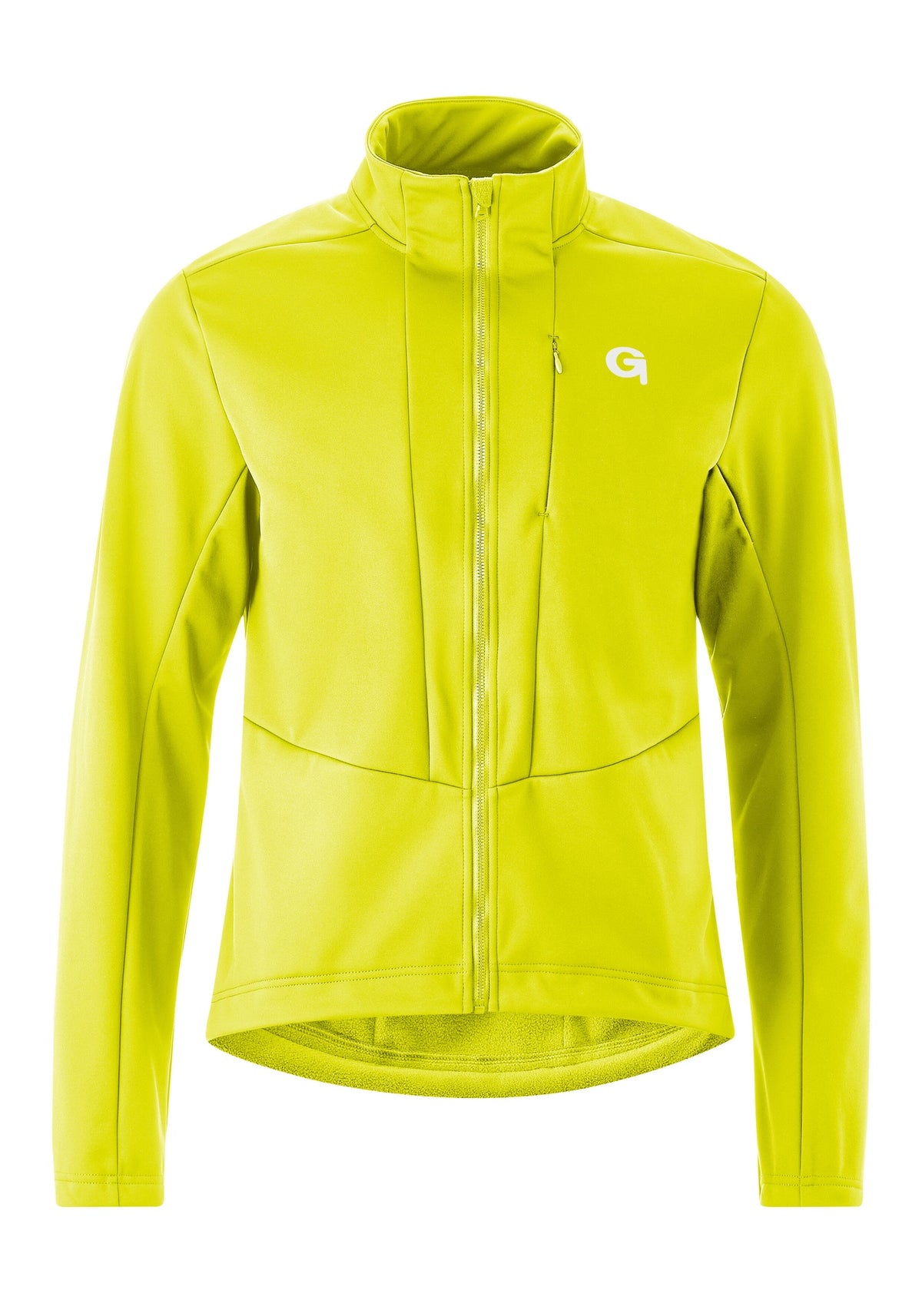 pánská cyklistická bunda Gonso Adventure Jacket Softshell M safety yellow