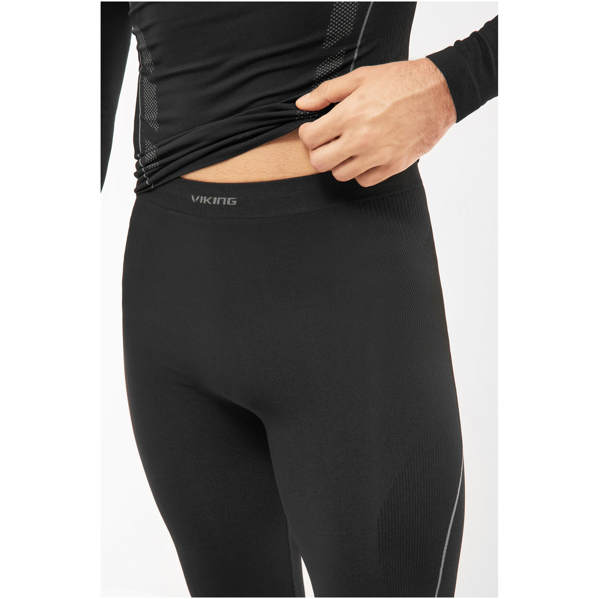 pánské termoprádlo Viking Eiger 2.0 Set black/grey