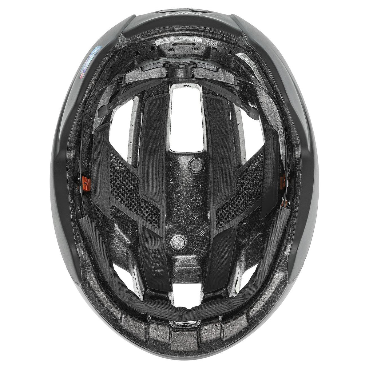 cycling helmet uvex rise cc all black matt