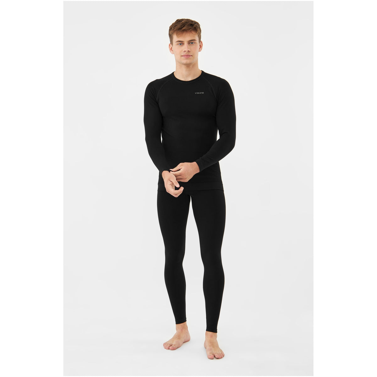 pánské termoprádlo Viking Roni Man Set Bamboo black